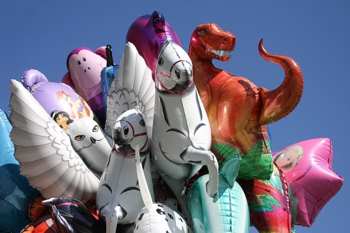 Special balloons are fun, but a purchaser should think about their safe disposal before buying them.