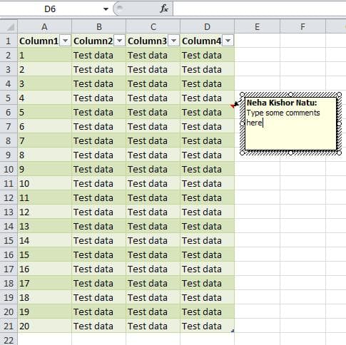 MS Excel Tutorial: How to Add Comments to a Cell in a Sheet - HubPages