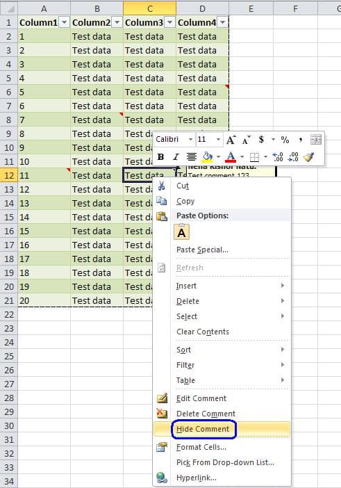 MS Excel Tutorial: How to Add Comments to a Cell in a Sheet - HubPages