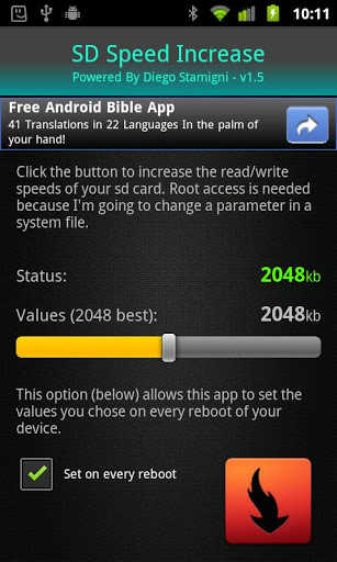 SD Speed Increase
