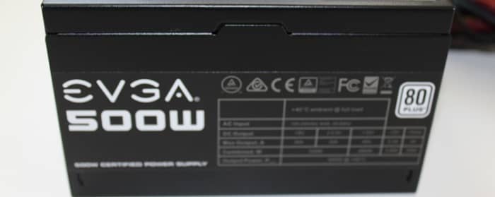 EVGA's 500 W1 is probably the most popular power supply on the market. It's efficiency, capacity, quality, and price are hard to beat.