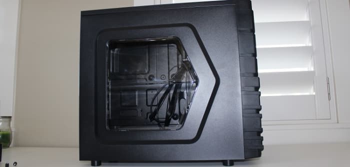 The Thermaltake H23, pictured above, can regularly be found for around $30 after rebate. If it's not on rebate, consider the another inexpensive option on rebate.
