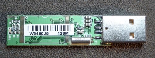 stripped usb stick