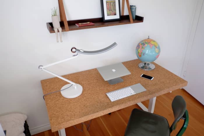 By positioning it above your computer screen, the eReading LED lamp will illuminate your keyboard and desk without adding glare.