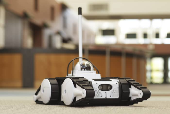 The Avatar III Security Robot can be used by both homeowners and businesses to keep an eye on properties.