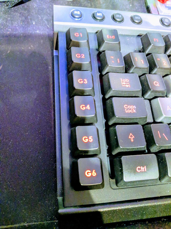 Programmable function keys can be especially useful for specialist software, as well as gaming.