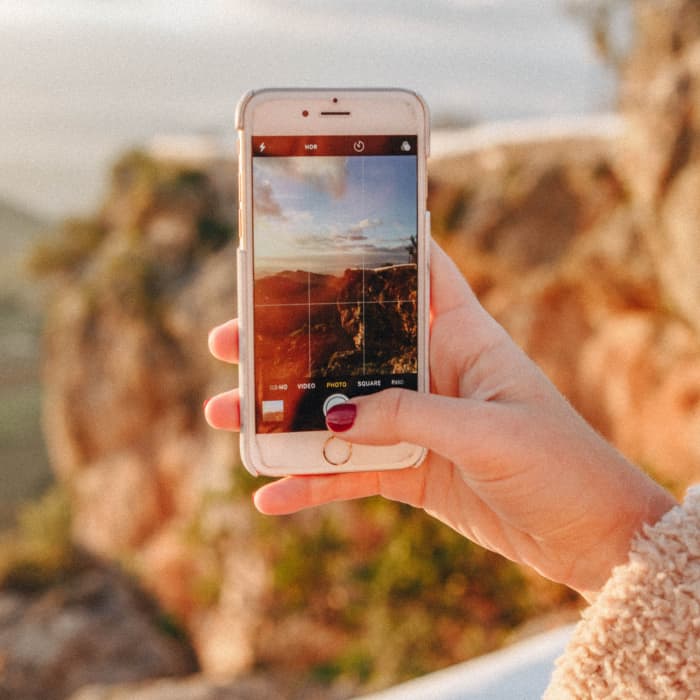 The rule of thirds can also be used to ensure that your landscape images are level