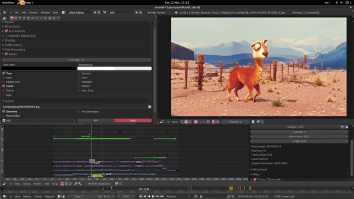 Blender's free video editor is just one aspect of this program that can be used to create video games and animations, among many useful features.