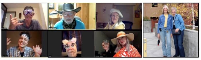 My family can be goofy, which I like a lot. In this kind of collection I would Include people I love and the best of people I want to love better. Over time they'll all mesh into being people I love.