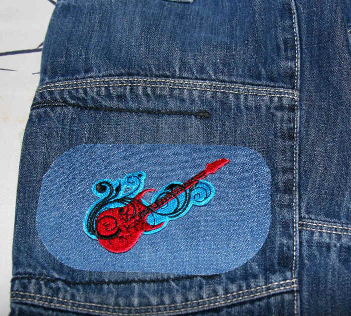 How to Patch Jeans With IronOn Patches and Cool Appliques