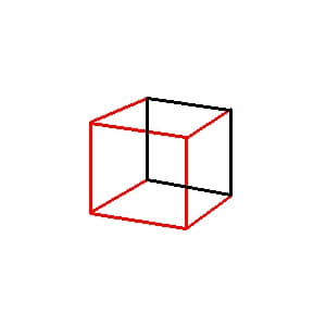 How to Draw a Tesseract (4D Hypercube) - FeltMagnet