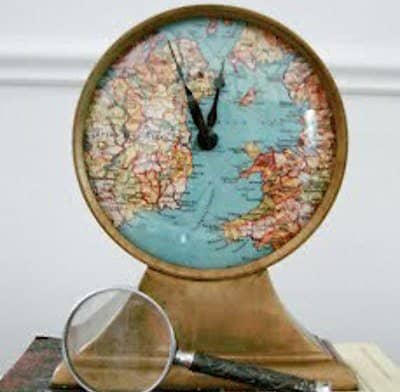 38 Creative Old Map Craft Ideas FeltMagnet   Crafts Using Maps 