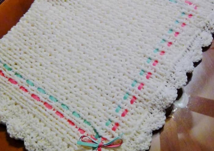 easy long loom blanket for beginners