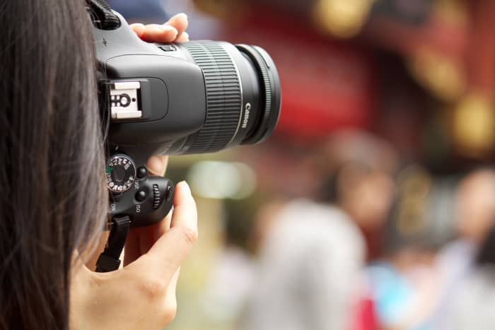 The Canon Rebel line is a fantastic entry-level DSLR line for beginner middle school and high school photographers.