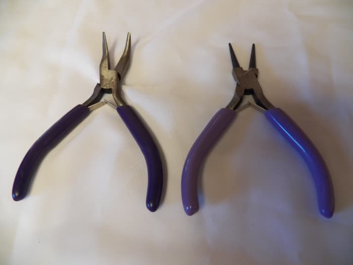 Bent-nose pliers and round-nose pliers are probably the next most used bead tools.