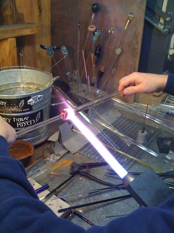 A look at how to make hand blown glass marbles