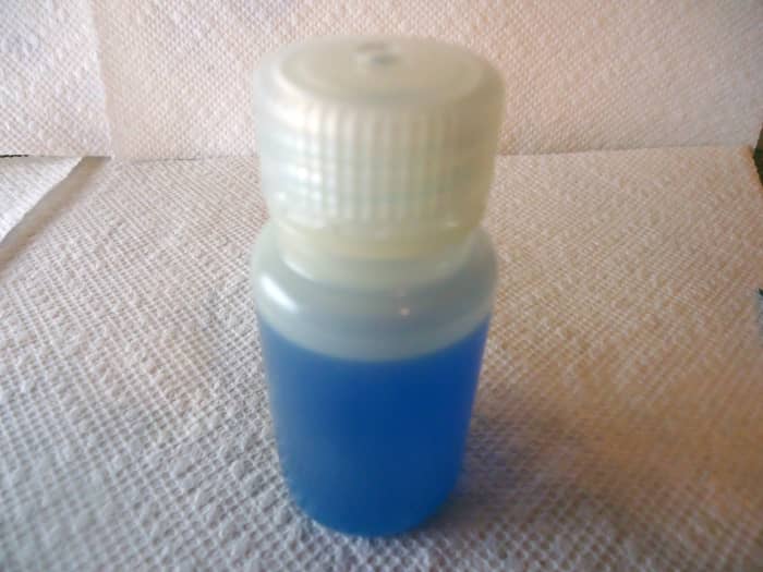 I have stored my ink in this cute little bottle. I will use a dropper when I want to use it.