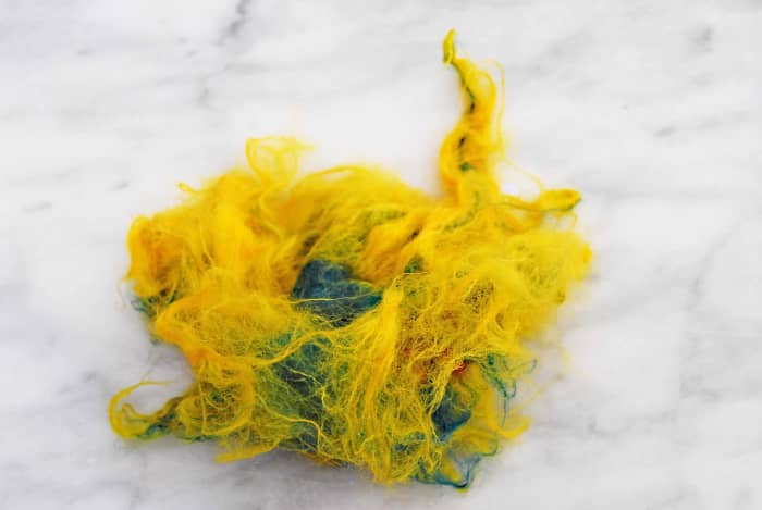 After throwing it hard at the counter top it looks decidedly well worn. In retrospect perhaps the fibers could have been laid a little thicker and worked a little harder but still salvageable