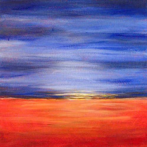 Final landscape painting