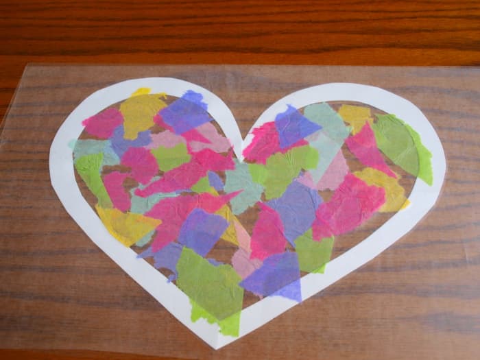 Tissue Paper Suncatcher Craft Project for Toddlers and Children - HubPages