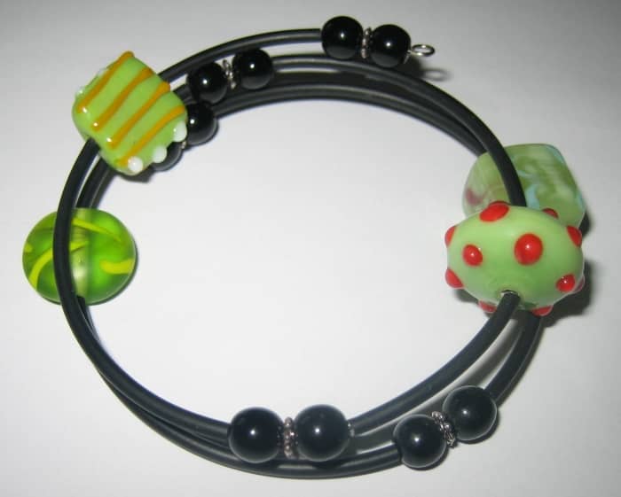 Memory wire bracelets can be an ideal choice for anyone who has difficulty fastening clasps or if you are unsure of sizing.
