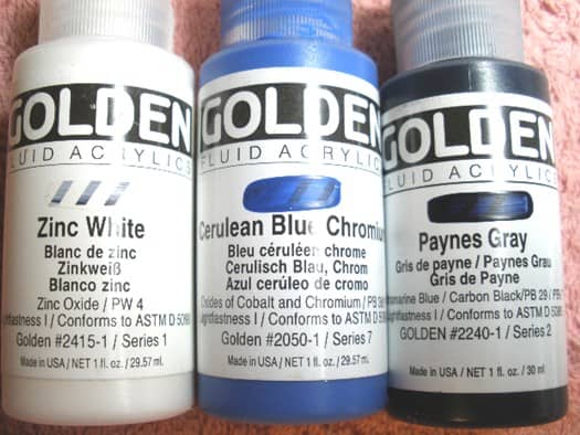 Golden Fluid Acrylics