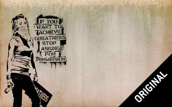 The original artwork which was stolen by Walmart.