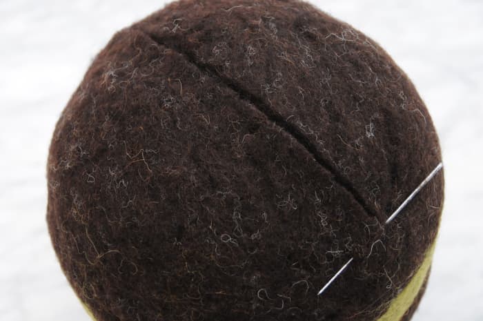 Cut along the tape measure, not completely through, just sufficient to mark the line.