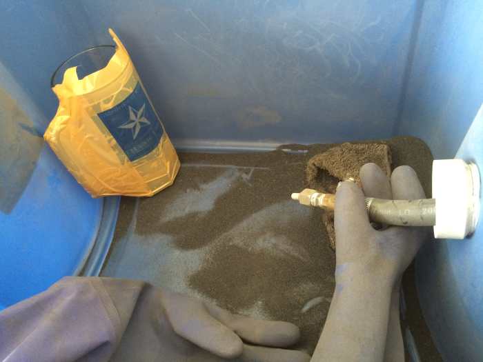 Sandblasting Designs in Glass