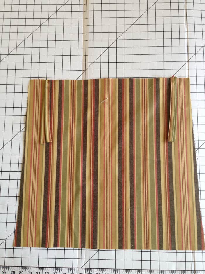 How to Sew a Cushion Cover With Ties