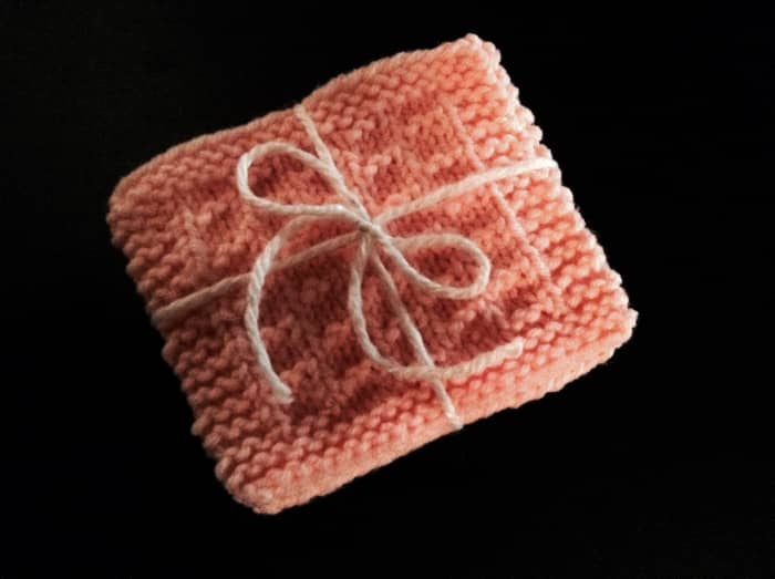 A beautiful coaster set that could be tied with a ribbon in a bow for a nice finishing touch!