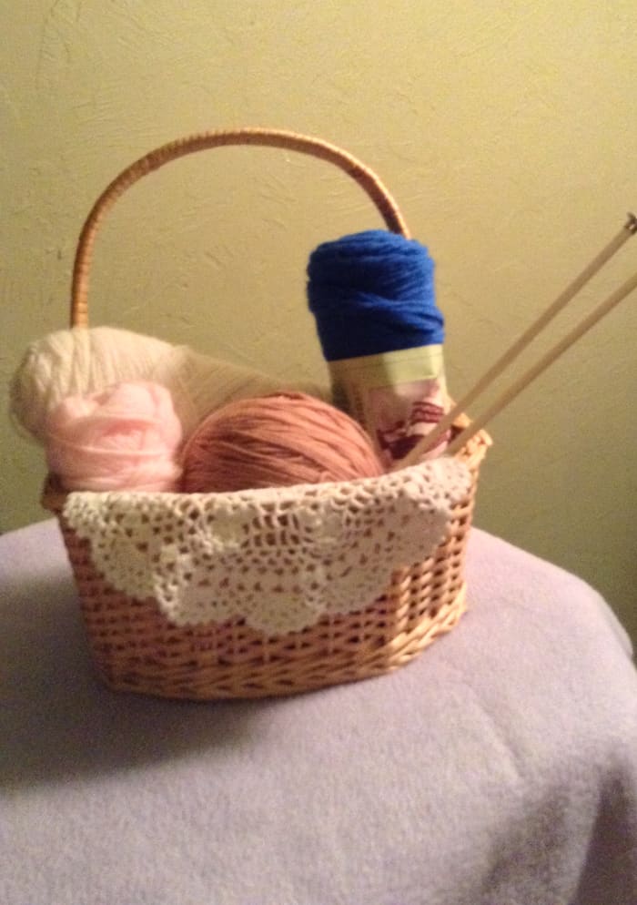 Make sure all of your knitting supplies are handy when you start a project so you don't have to stop once you get rolling!