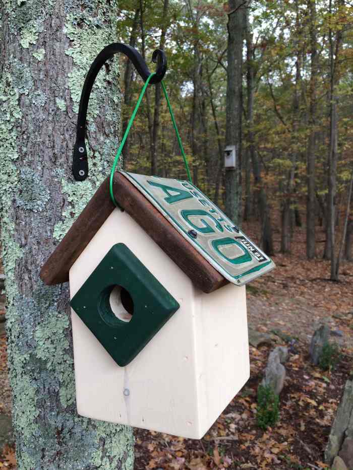 How to Build a License Plate Birdhouse 4 DIY Birdhouse Plans
