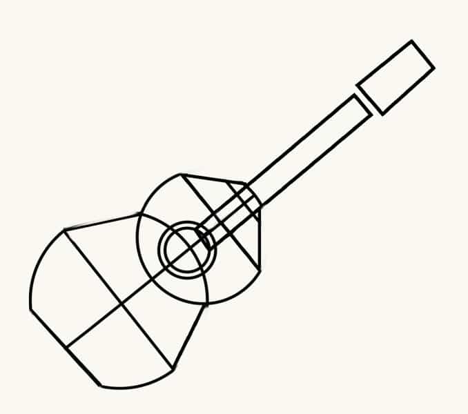 step-by-step-drawing-of-a-guitar