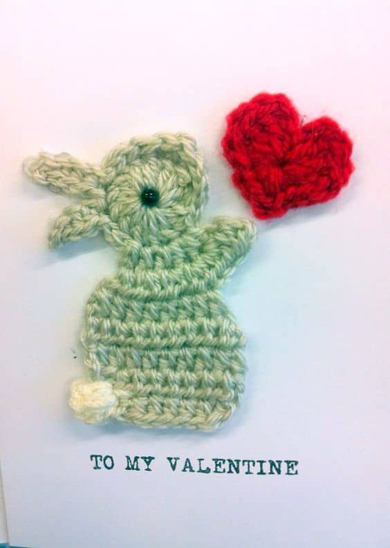 39 Crochet Valentine's Day Card Ideas