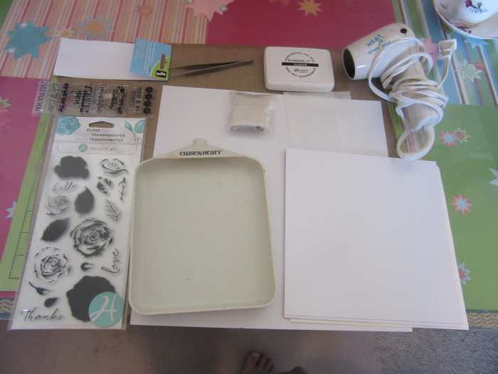 The Basics of Heat Embossing