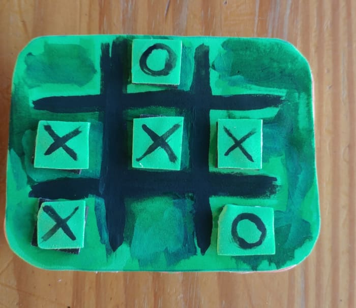 DIY Tic-Tac-Toe Crafts - FeltMagnet