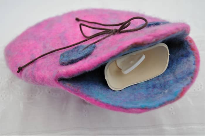 How to Make a Cozy Wet Felted Hot Water Bottle Cover - HubPages