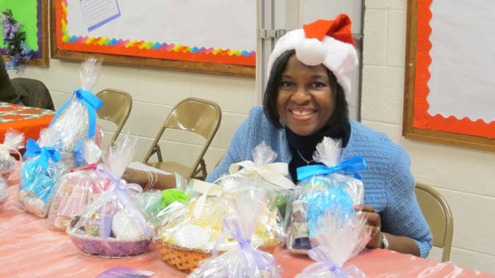 The author enjoys making gift baskets for charity, for a little profit and for creative fun.