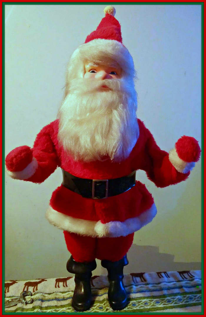 Harold Gale began making Display Santa's around 1946 at his home. The business continued to around 1987 - 1988. He made the Holidays much more festive with his wonderful window displays back in the golden age of the 1950s and 1960s.
