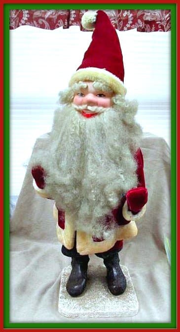 He stands an impressive 28 inches tall and can dance the Santa twist, and give you that Merry Christmas feeling.