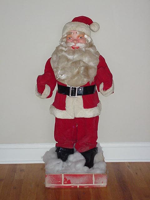 Collecting Harold Gale Santa's is a way to get into the Christmas Spirit. Mr. Harold Gale began making Department Store Display Santa's around 1946 at his home, his wife would help him, and they would stay up late at night working on their Santa's.