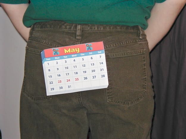 The Fanny May or Mae costume is super easy to make and it's so very cheap!