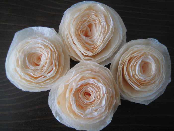 How to Make Flowers From Coffee Filters 8 Patterns and Tips