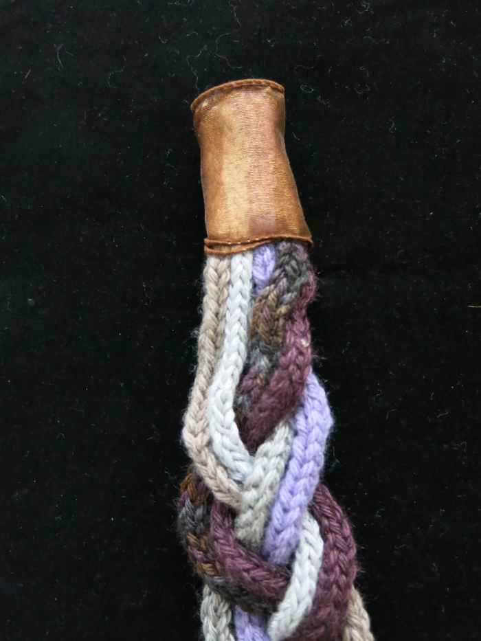 Free Knitted Jewelry Pattern ICord Statement Necklace