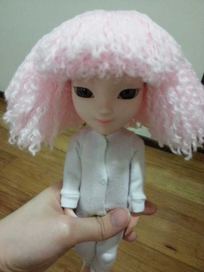 How to Make a Doll Wig Free Crochet Pattern