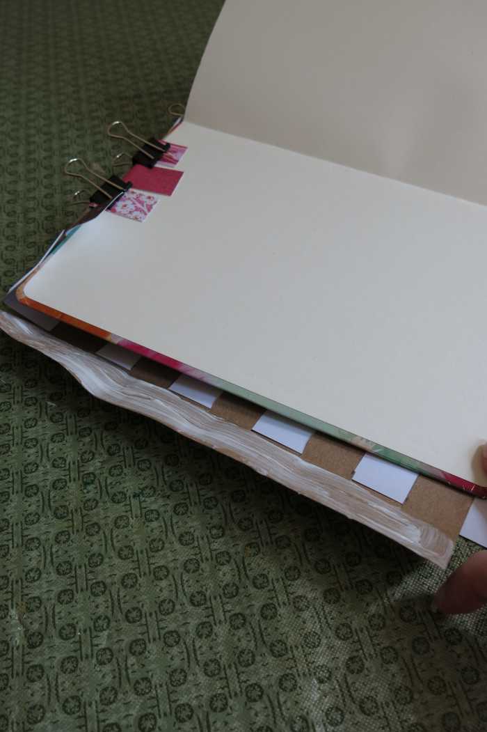 How to Make a Woven Paper Journal or Sketchbook Cover