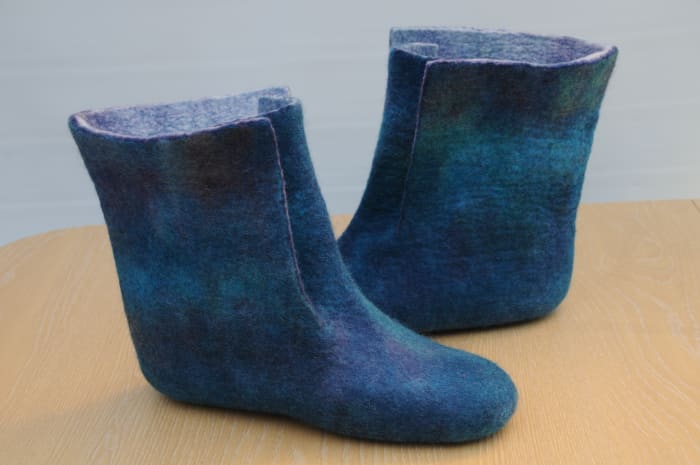 Wet-Felted Boots Master Class Tutorial - HubPages