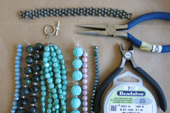 DIY Jewelry Tutorial: How to Make a New Necklace out of an Old Bracelet ...