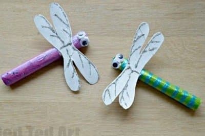 26 Beautiful Dragonfly Craft Ideas - FeltMagnet